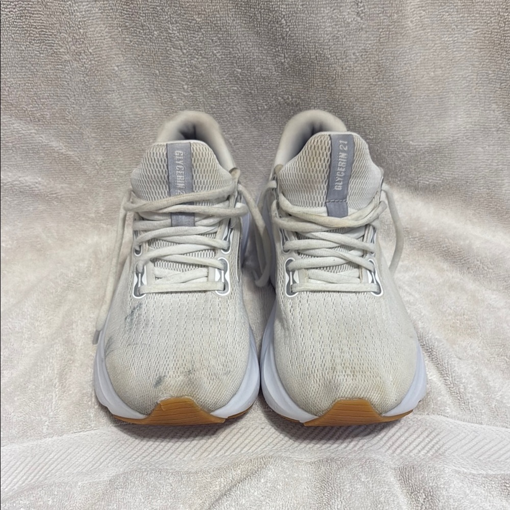 Brooks Cream Running Shoes